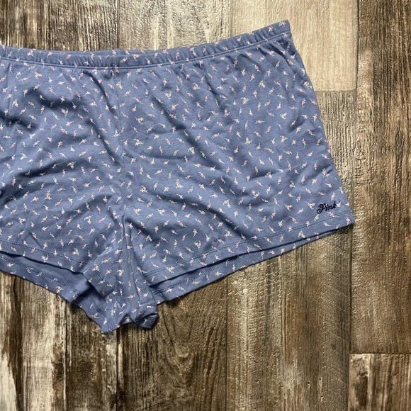 Pink Republic Blue Patterned Women's Pajama Shorts Size XL - Picture 2 of 7